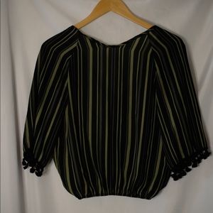 Lavender Field size small sheer top